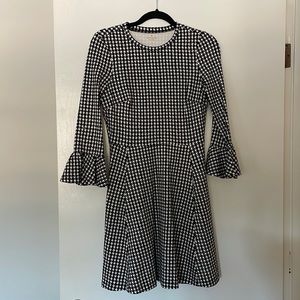 Kate Spade houndstooth dress